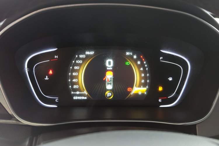 Used Geely Auto Binray 2018 14T CVT Binyi Edition Instrument Cluster