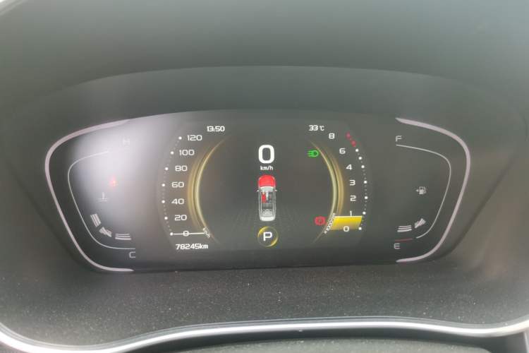 Used Geely Auto Binray 2018 14T CVT Binyi Edition Instrument Cluster