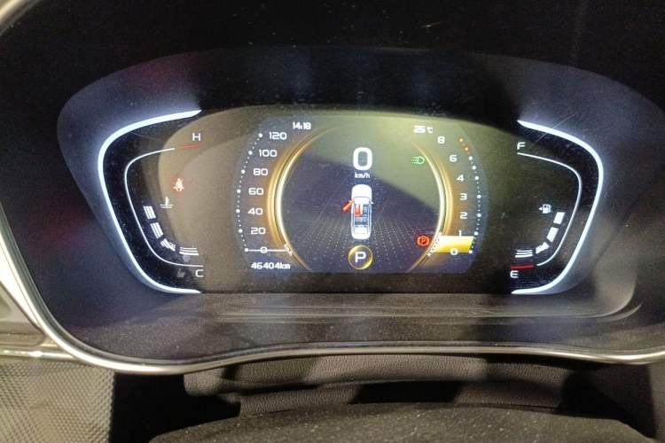 Used Geely Auto Binray 2018 14T CVT Binyi Edition Instrument Cluster