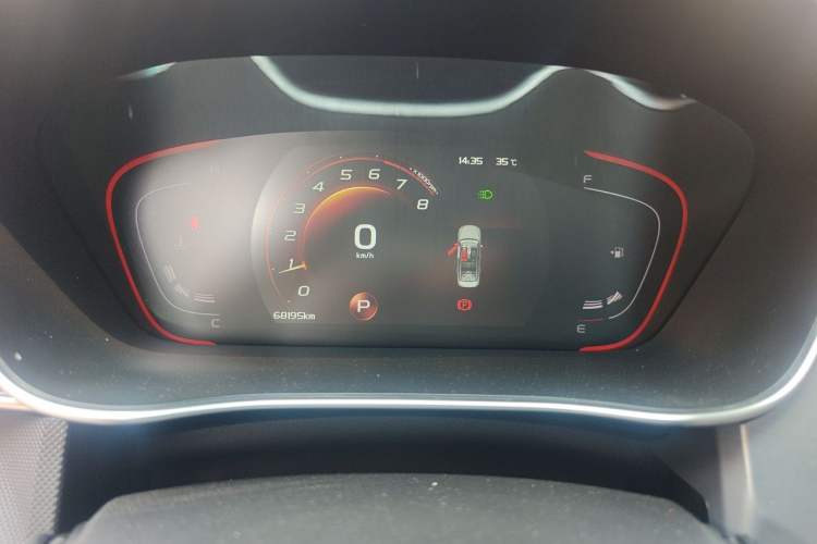 Used Geely Auto Binray 2018 14T CVT Binyi Edition Instrument Cluster