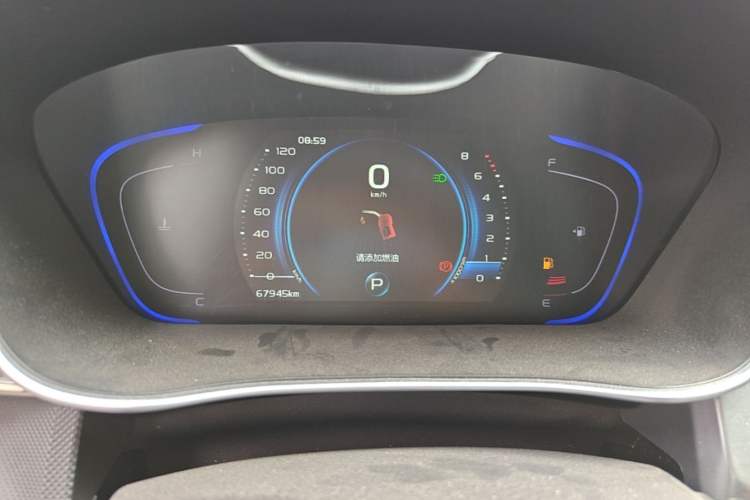 Used Geely Auto Binray 2018 14T CVT Colorful Edition Instrument Cluster