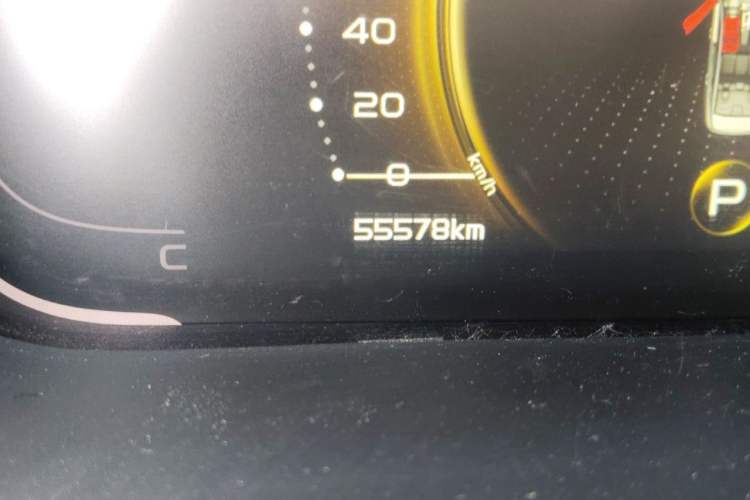 Used Geely Auto Binray 2018 14T CVT Binyi Edition Odometer Close Up