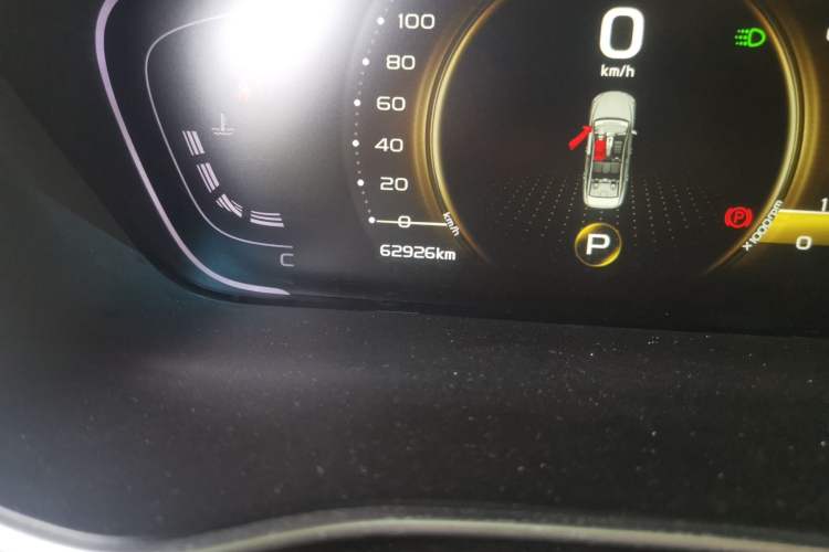Used Geely Auto Binray 2018 14T CVT Binyi Edition Odometer Close Up