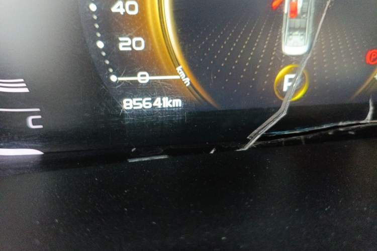 Used Geely Auto Binray 2018 14T CVT Binyi Edition Odometer Close Up