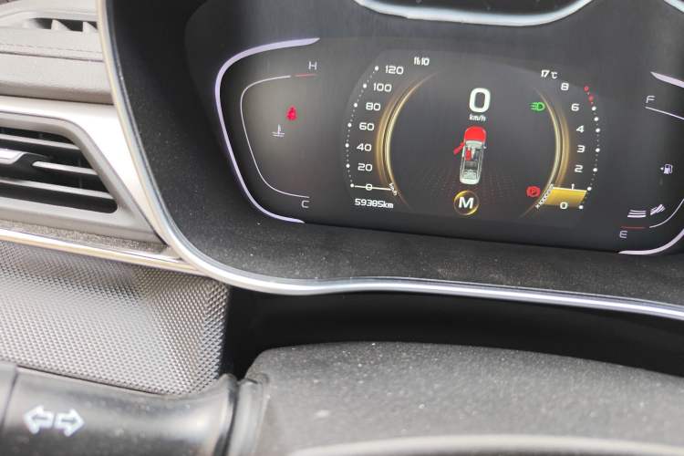 Used Geely Auto Binray 2018 14T Manual Binzhi Edition Odometer Close Up