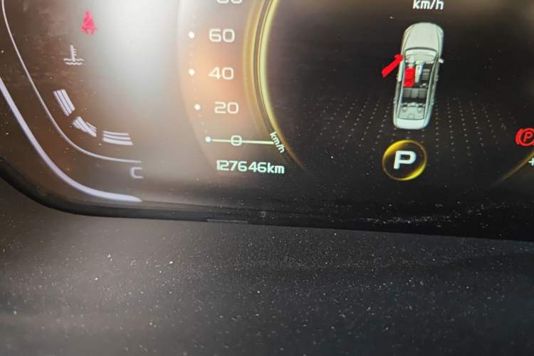 Used Geely Auto Binray 2018 14T CVT Binyi Edition Odometer Close Up