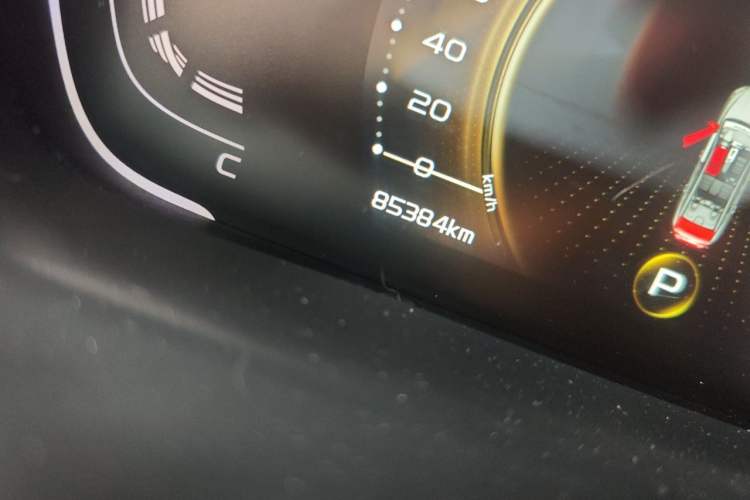 Used Geely Auto Binray 2018 14T CVT Colorful Edition Odometer Close Up