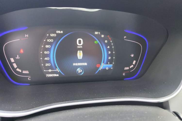 Used Geely Auto Binray 2018 14T CVT Binyi Edition Odometer Close Up