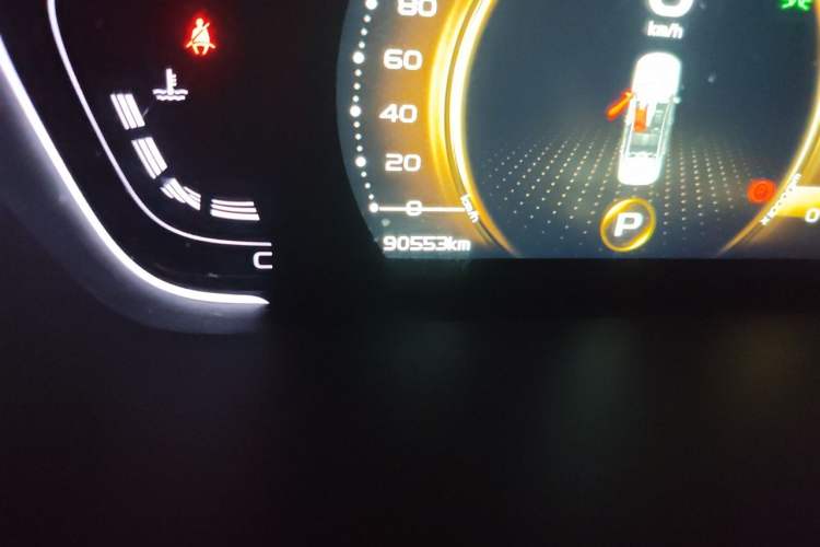 Used Geely Auto Binray 2018 14T CVT Binyi Edition Odometer Close Up