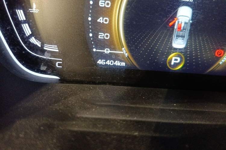 Used Geely Auto Binray 2018 14T CVT Binyi Edition Odometer Close Up
