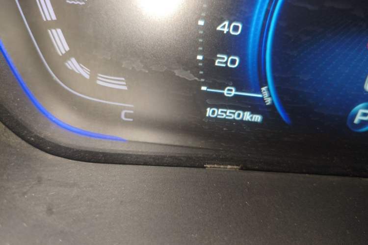 Used Geely Auto Binray 2018 14T CVT Binyi Edition Odometer Close Up