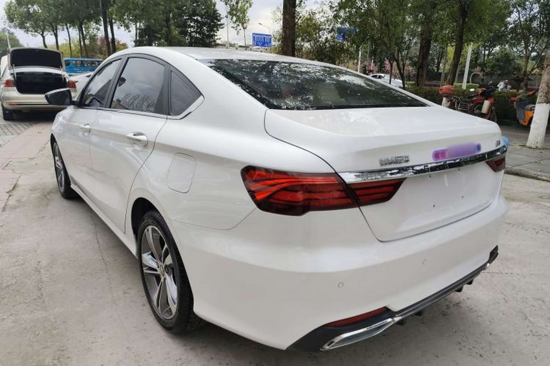 Used Geely Auto Binray 2018 14T CVT Binyi Edition Rear Left 45 Deg