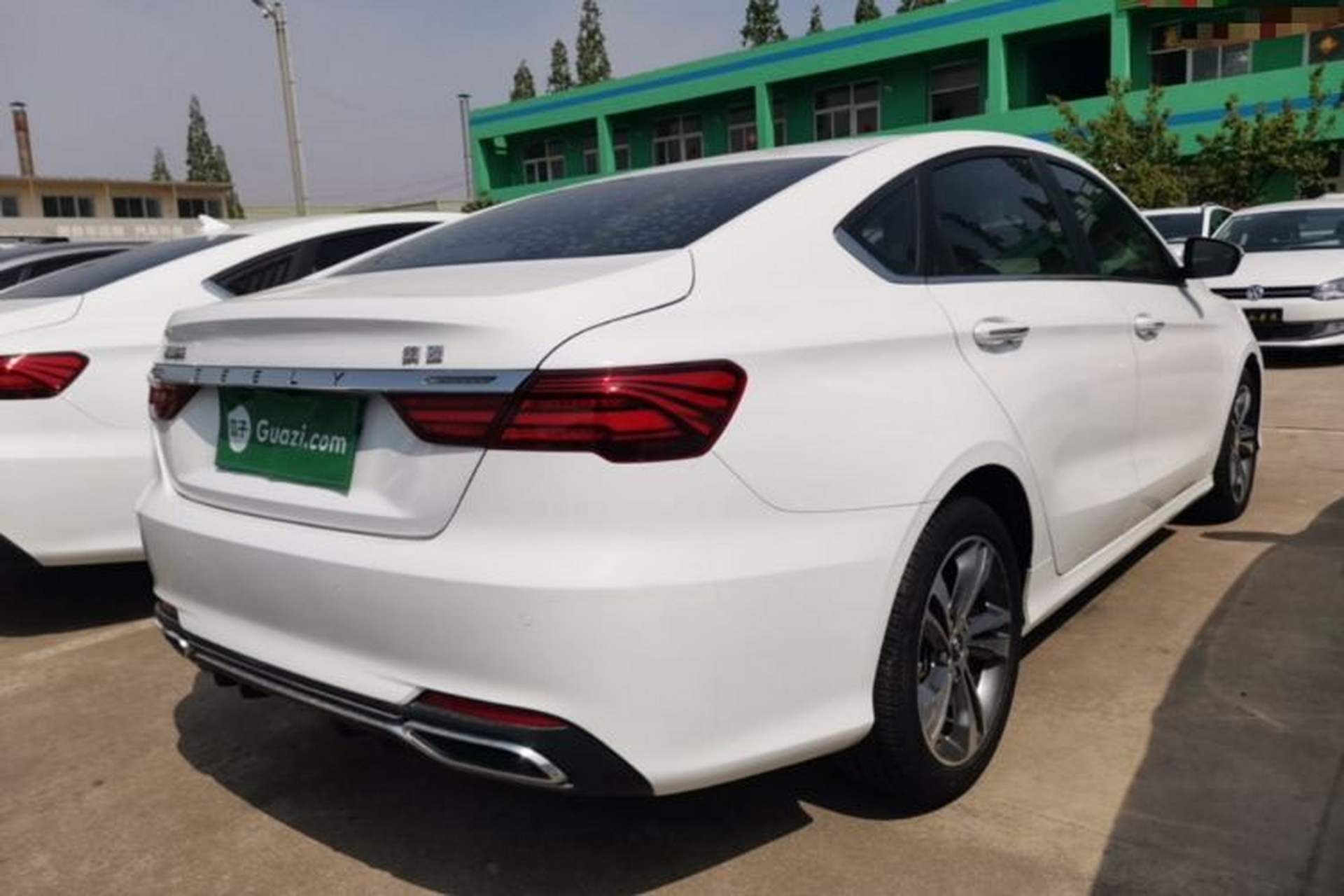 Used Geely Auto Binray 2018 14T CVT Binyi Edition Rear Right 45 Deg