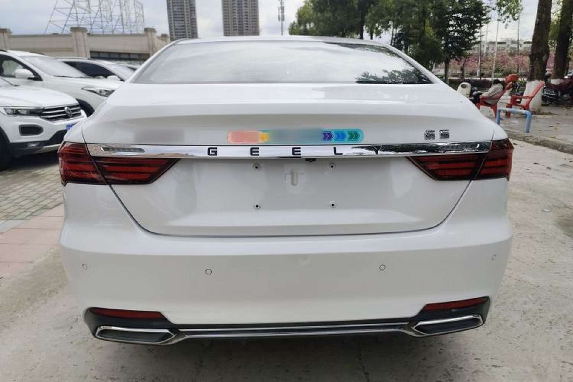 Used Geely Auto Binray 2018 14T CVT Binyi Edition Rear