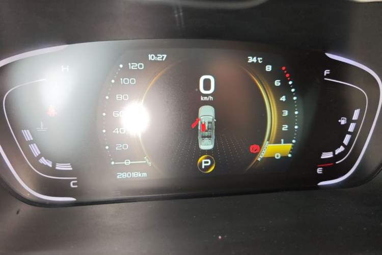 Used Geely Auto Binray 2018 14T CVT Binyi Edition Instrument Cluster