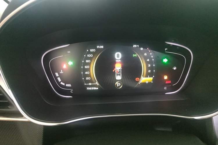 Used Geely Auto Binray 2018 14T CVT Binyi Edition Instrument Cluster