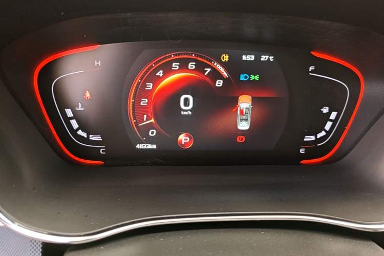 Used Geely Auto Binray 2018 14T CVT Binyi Edition Instrument Cluster