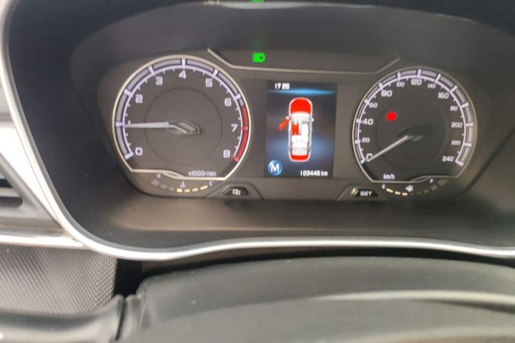 Used Geely Auto Binray 2019 200T Manual Binchi Edition Odometer Close Up