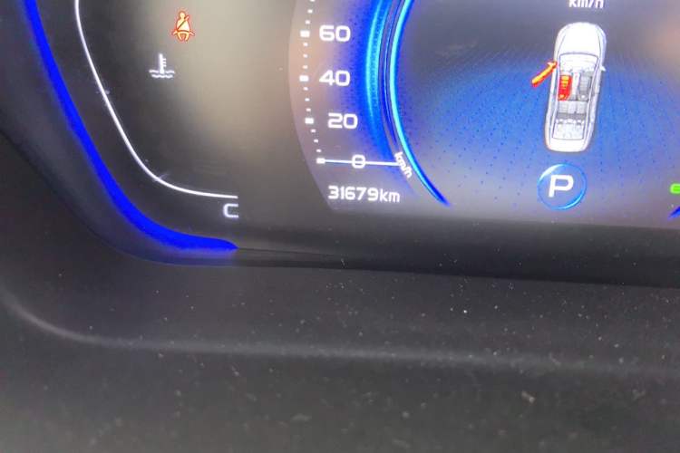 Used Geely Auto Binray 2019 200T DCT Binzhi Edition Odometer Close Up