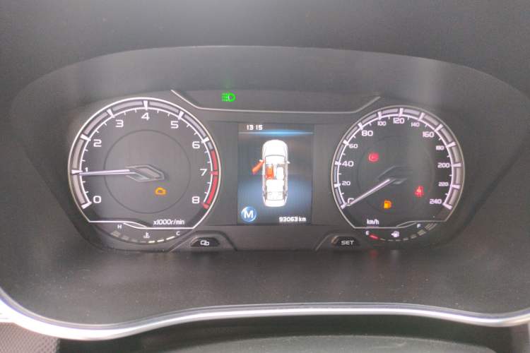 Used Geely Auto Binray 2019 200T Manual Binchi Edition Instrument Cluster