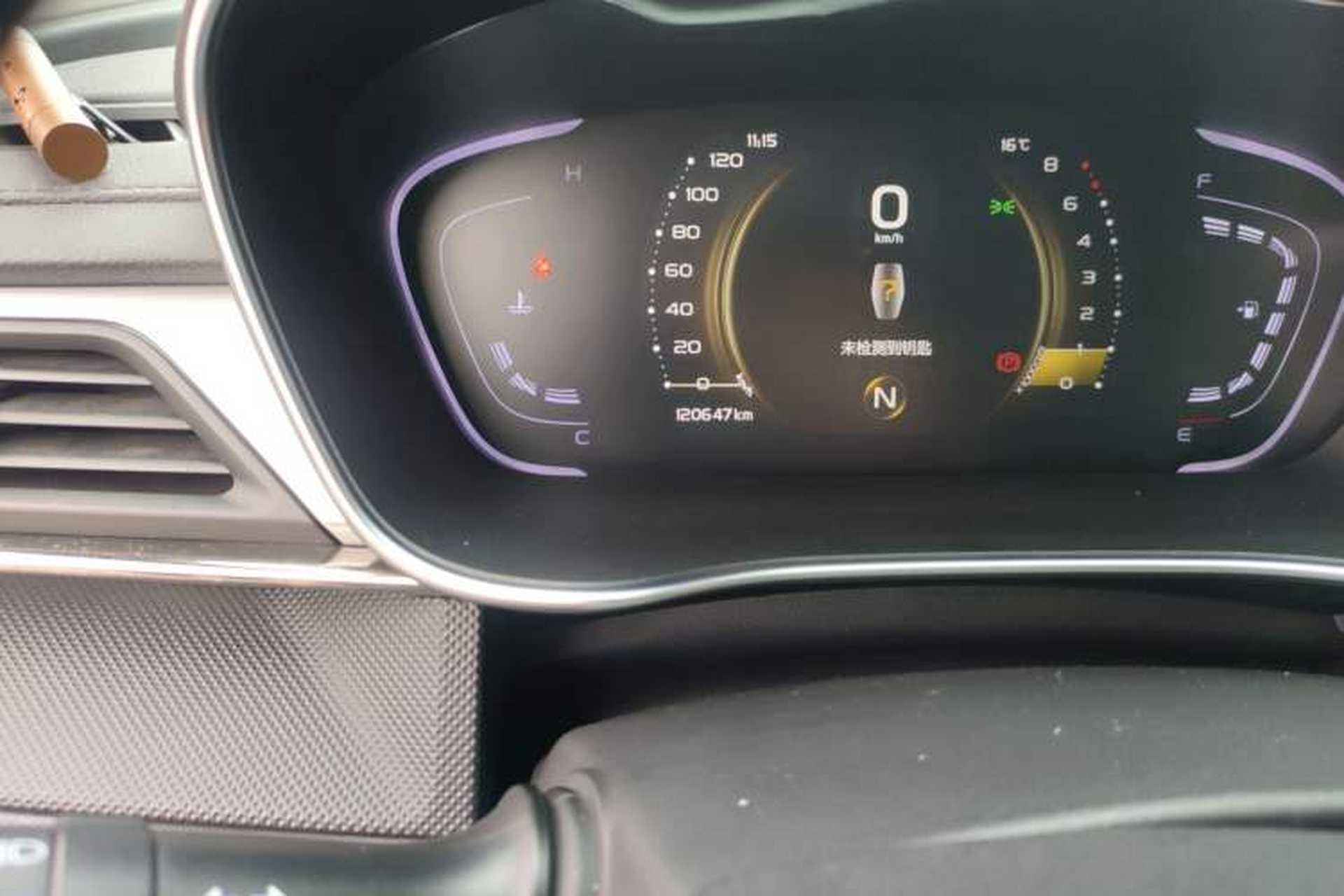 Used Geely Auto Binray 2019 200T DCT Binzhi Edition Odometer Close Up