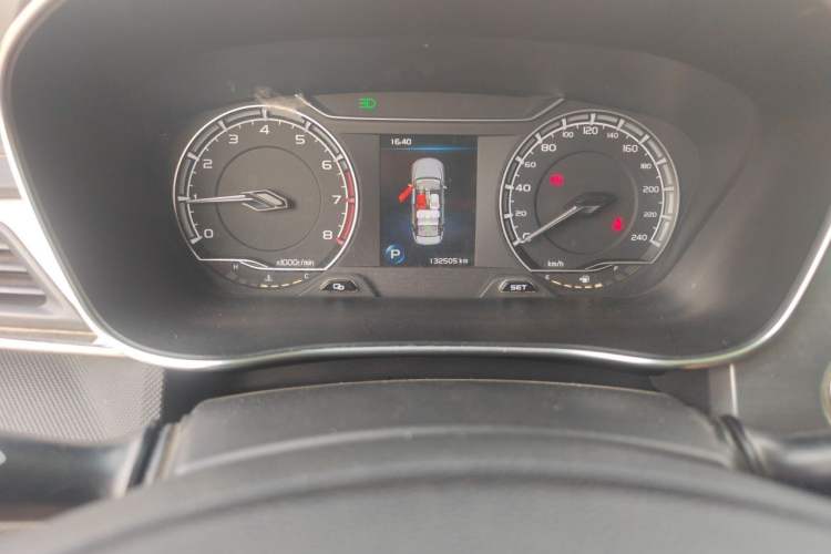 Used Geely Auto Binray 2019 200T DCT Binchi Edition Odometer Close Up
