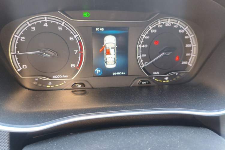 Used Geely Auto Binray 2019 200T DCT Binchi Edition Odometer Close Up