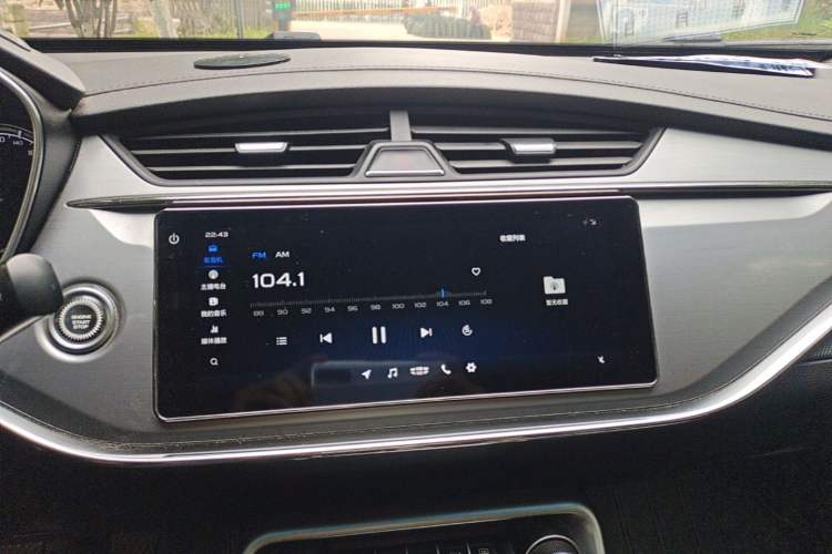Used Geely Auto Binray 2019 200T Manual Binchi Edition Audio And AC Panel