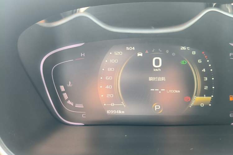 Used Geely Auto Binray 2019 200T DCT Binzhi Edition Instrument Cluster