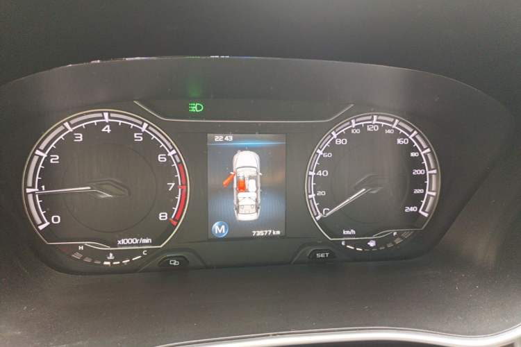 Used Geely Auto Binray 2019 200T Manual Binchi Edition Instrument Cluster