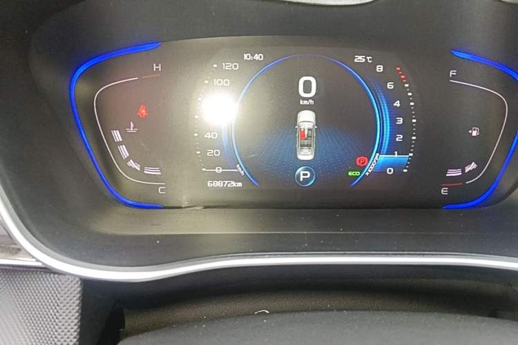 Used Geely Auto Binray 2019 200T DCT Brilliant Edition Instrument Cluster