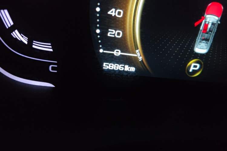 Used Geely Auto Binray 2019 200T DCT Binzhi Edition Odometer Close Up