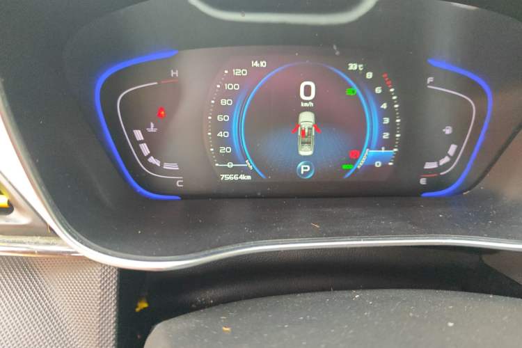 Used Geely Auto Binray 2019 200T DCT Binzhi Edition Odometer Close Up