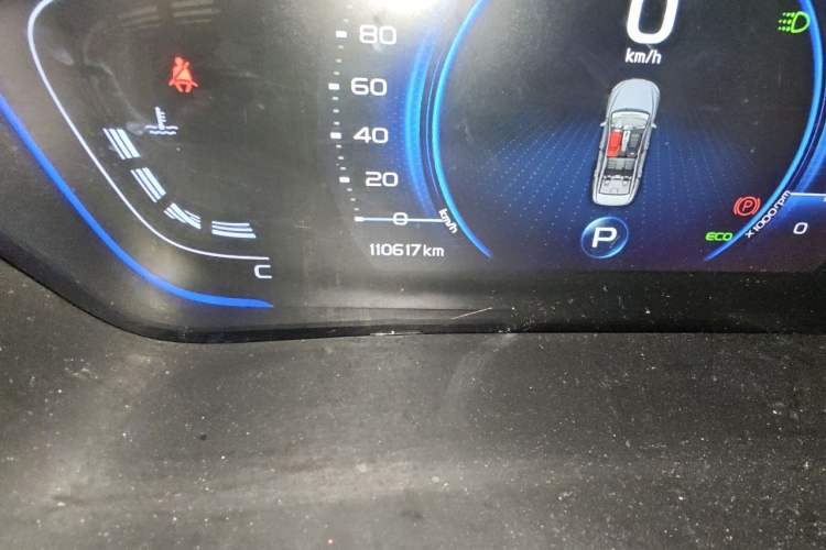 Used Geely Auto Binray 2019 200T DCT Binzhi Edition Odometer Close Up
