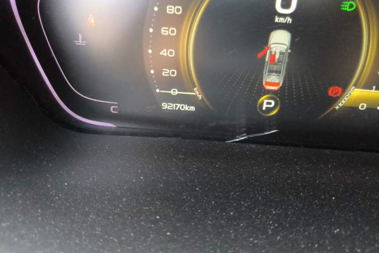Used Geely Auto Binray 2019 200T DCT Binzhi Edition Odometer Close Up
