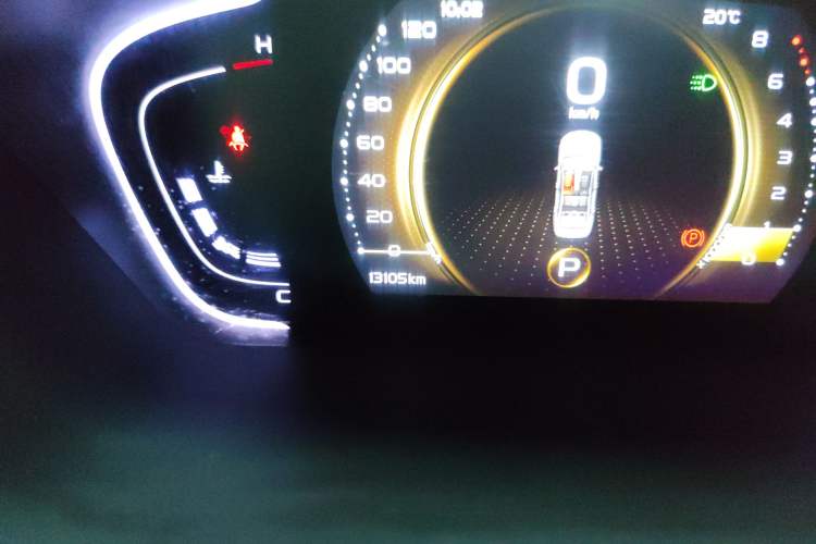 Used Geely Auto Binray 2019 200T DCT Binzhi Edition Odometer Close Up