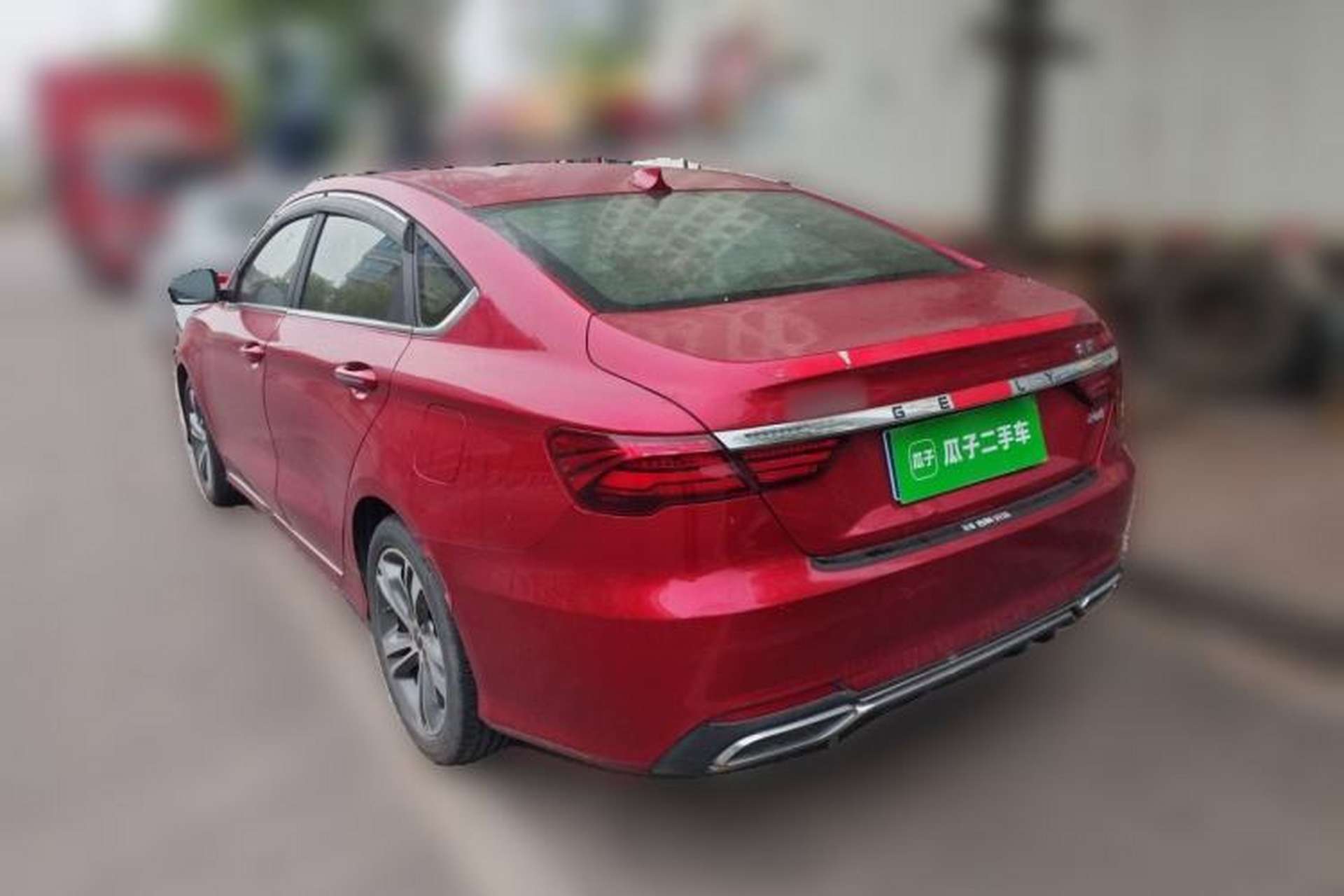 Used Geely Auto Binray 2019 200T DCT Brilliant Edition Rear Left 45 Deg
