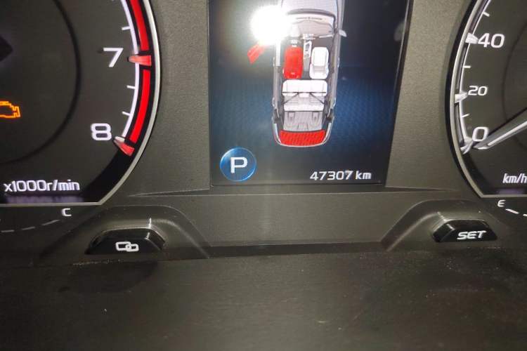 Used Geely Auto Binray 2019 200T DCT Binchi Edition Odometer Close Up