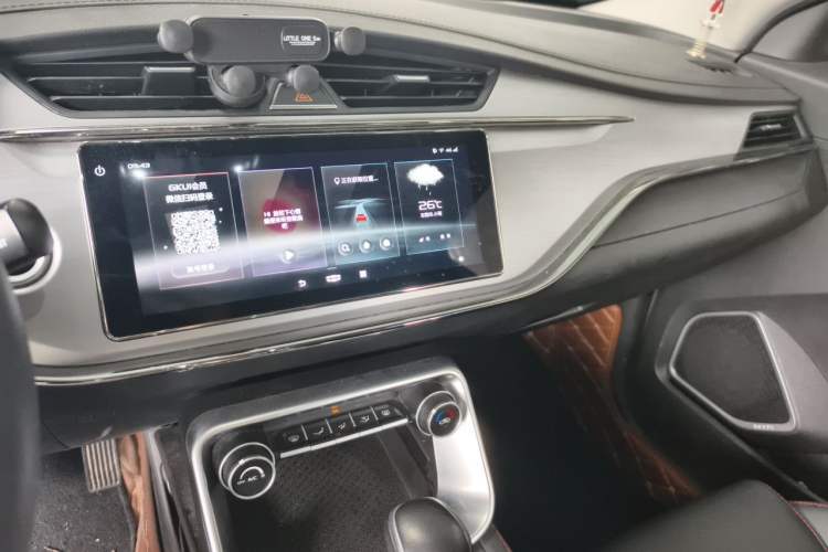 Used Geely Auto Binray 2019 200T DCT Binchi Edition Audio And AC Panel