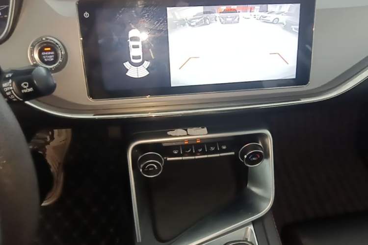 Used Geely Auto Binray 2019 200T DCT Binchi Edition Audio And AC Panel