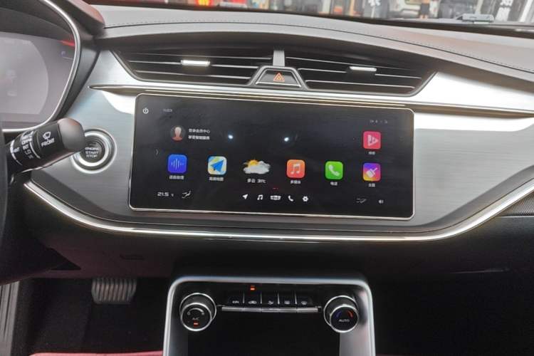 Used Geely Auto Binray 2019 200T DCT Binzhi Edition Audio And AC Panel