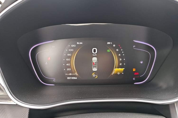 Used Geely Auto Binray 2019 200T DCT Binzhi Edition Instrument Cluster