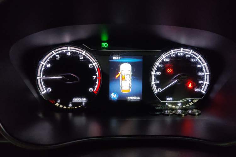 Used Geely Auto Binray 2019 200T Manual Binchi Edition Instrument Cluster