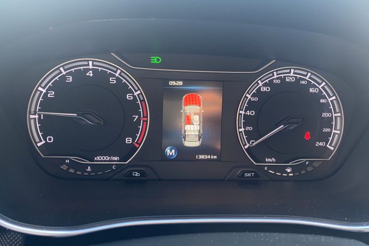 Used Geely Auto Binray 2019 200T Manual Binchi Edition Instrument Cluster