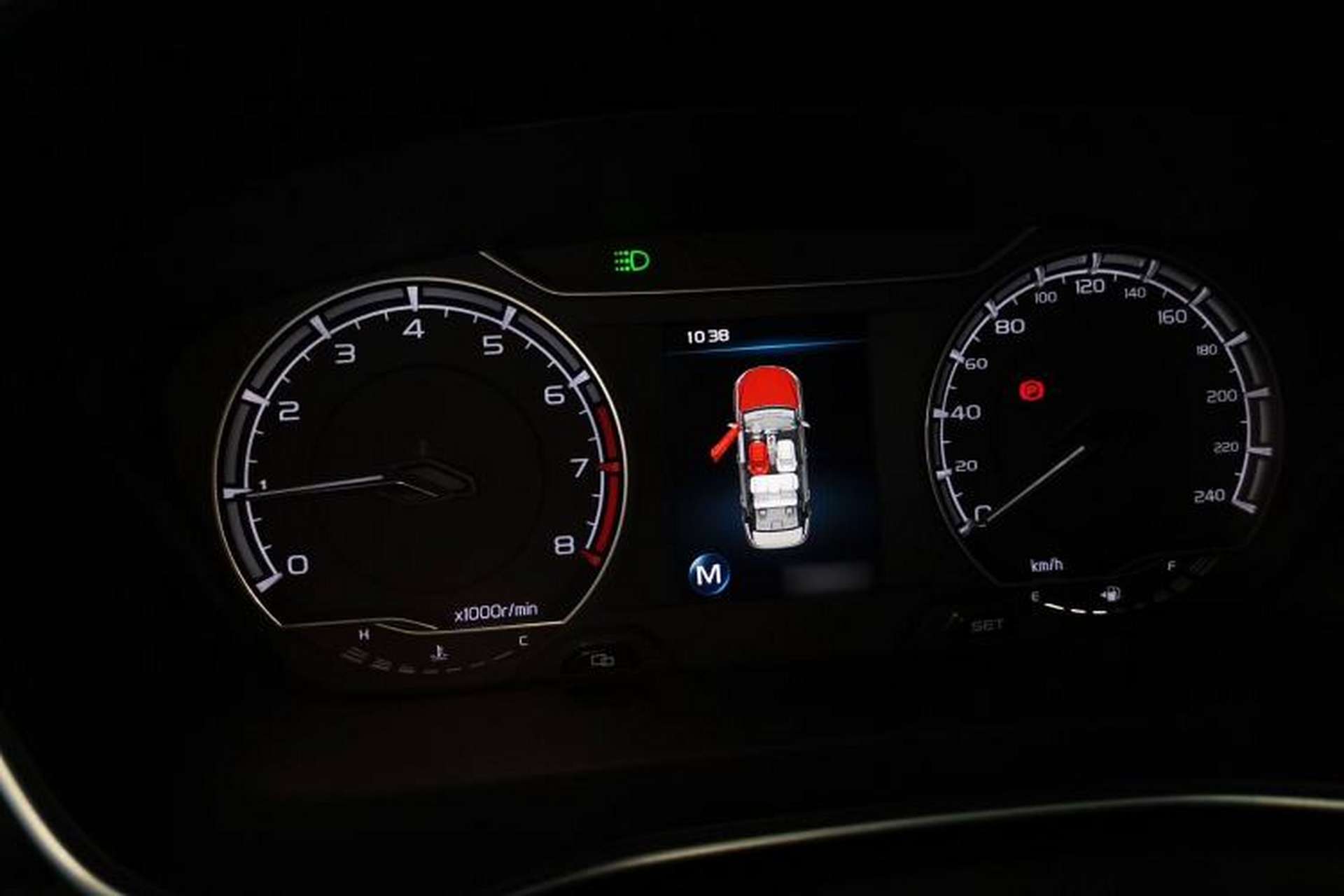 Used Geely Auto Binray 2019 200T Manual Binchi Edition Instrument Cluster