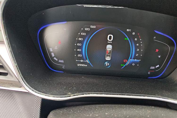 Used Geely Auto Binray 2019 200T DCT Binzhi Edition Odometer Close Up