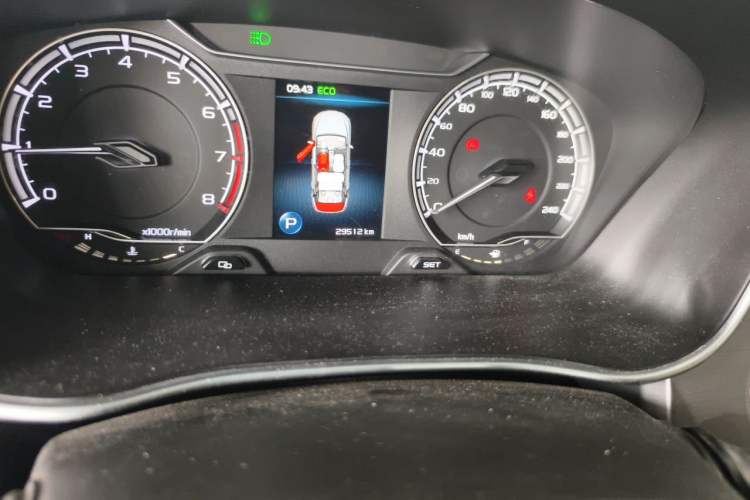 Used Geely Auto Binray 2019 200T DCT Binchi Edition Odometer Close Up