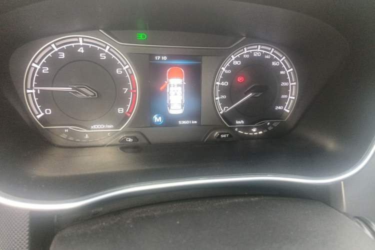 Used Geely Auto Binray 2019 200T Manual Binchi Edition Odometer Close Up