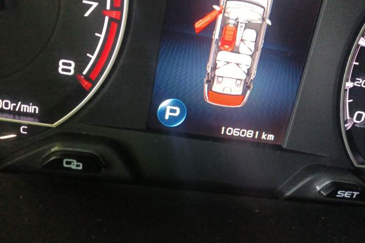 Used Geely Auto Binray 2019 200T DCT Binchi Edition Odometer Close Up