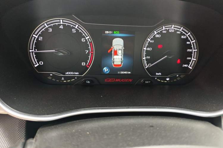 Used Geely Auto Binray 2019 200T DCT Binchi Edition Odometer Close Up